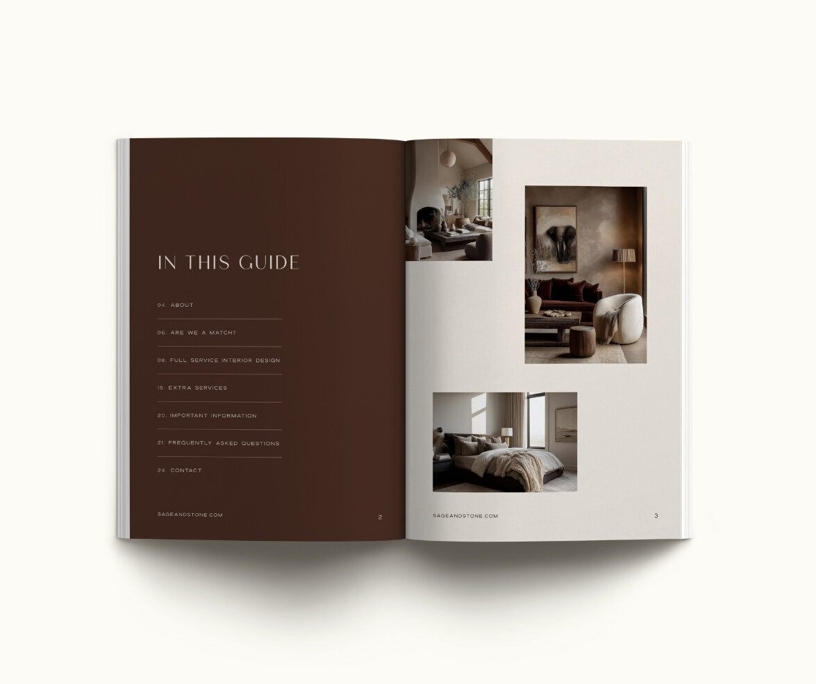 Interior designer pricing guide template Sage & Stone 4