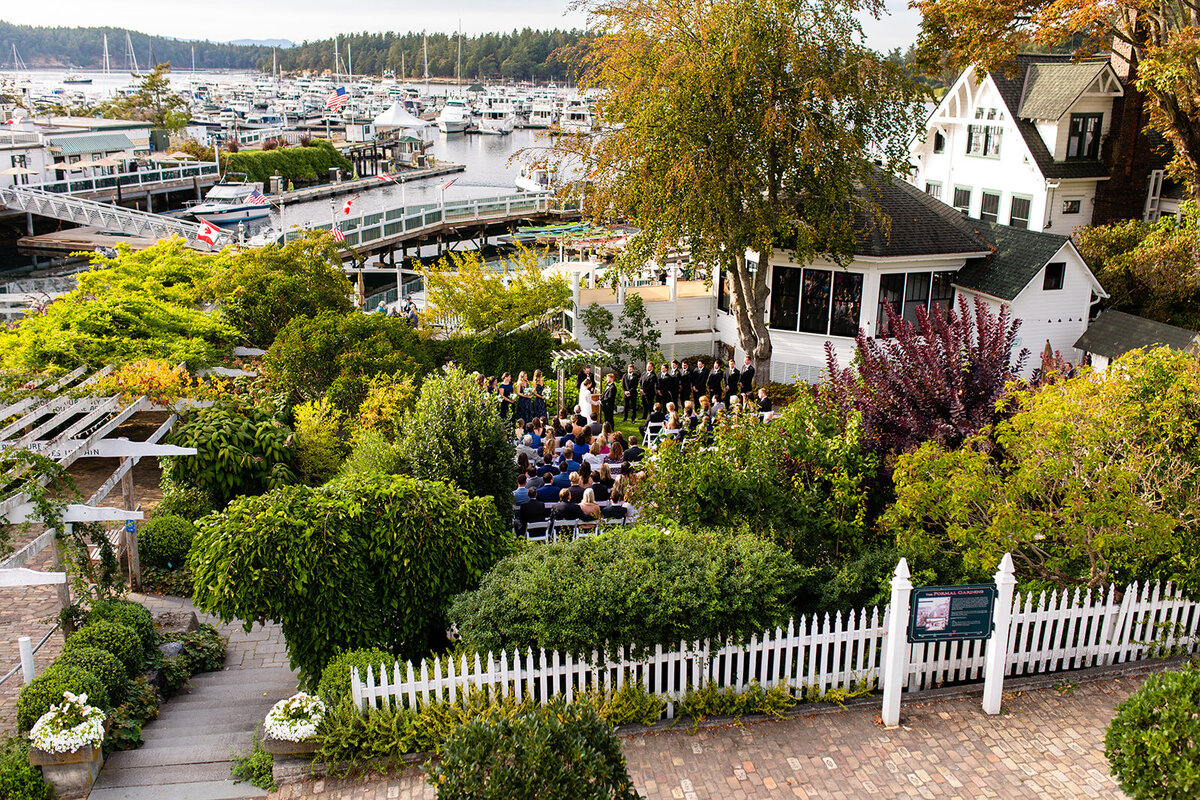 Photo of Wedding Ceremony at Roche Harbor Resort