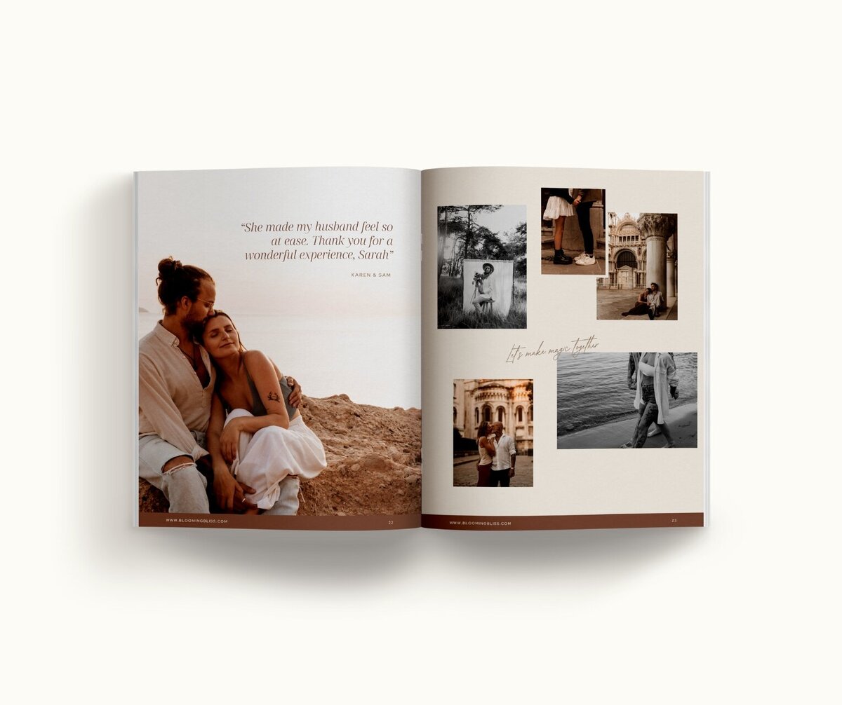 Canva minimal pricing guide for photographers Blooming Bliss 13