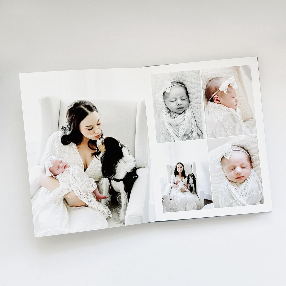 Newborn Album - Houston photographer