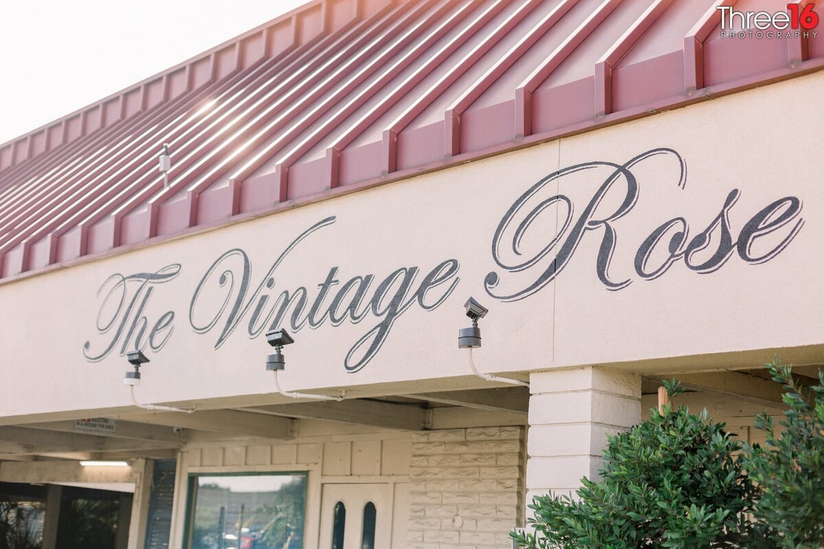 The Vintage Rose Wedding Venue in Orange, CA