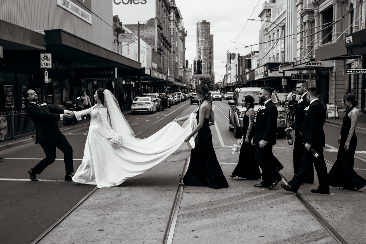Stylish Melbourne Inner City Wedding-174