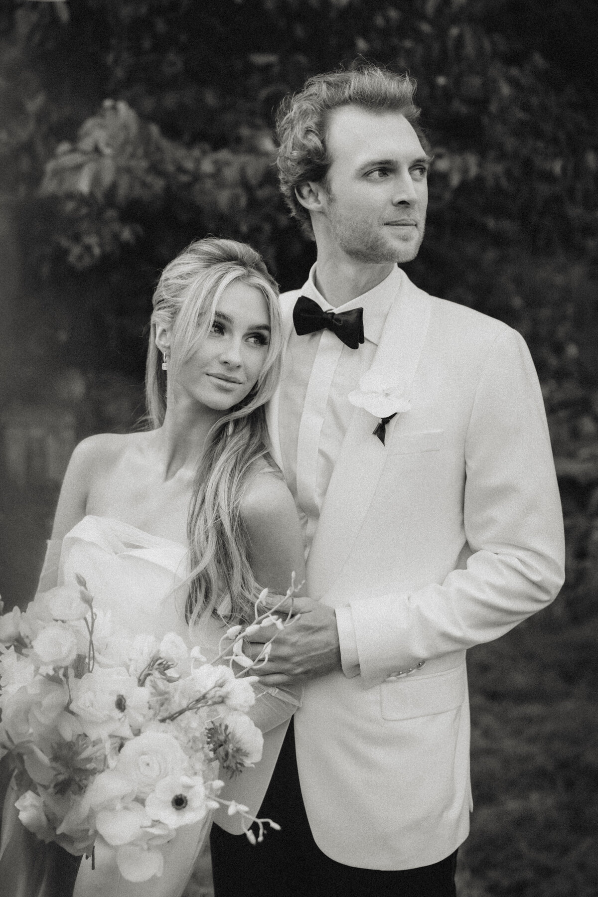 Bride and Groom at Chattooga Club Cashiers NC by Wedding Photographer Nick Francis-42