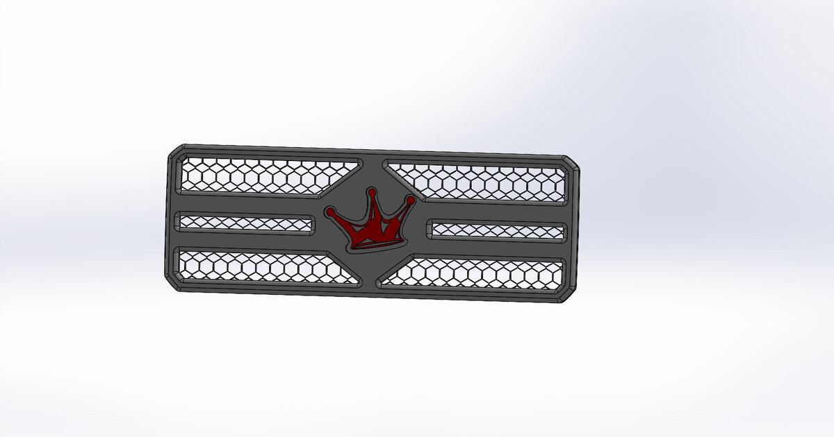 2015 F 250 GRILL BIG RED REV2