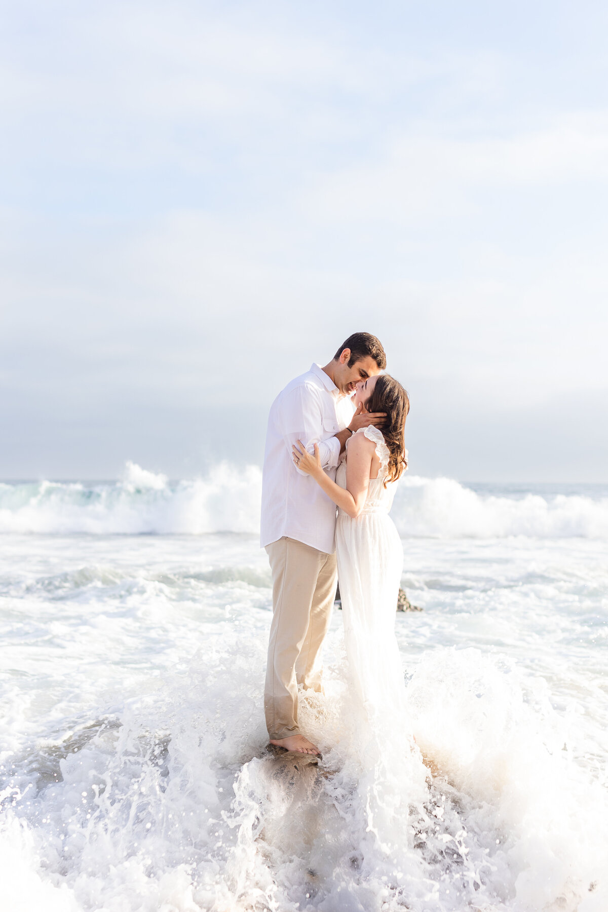 Engagement photos in Laguna Beach California