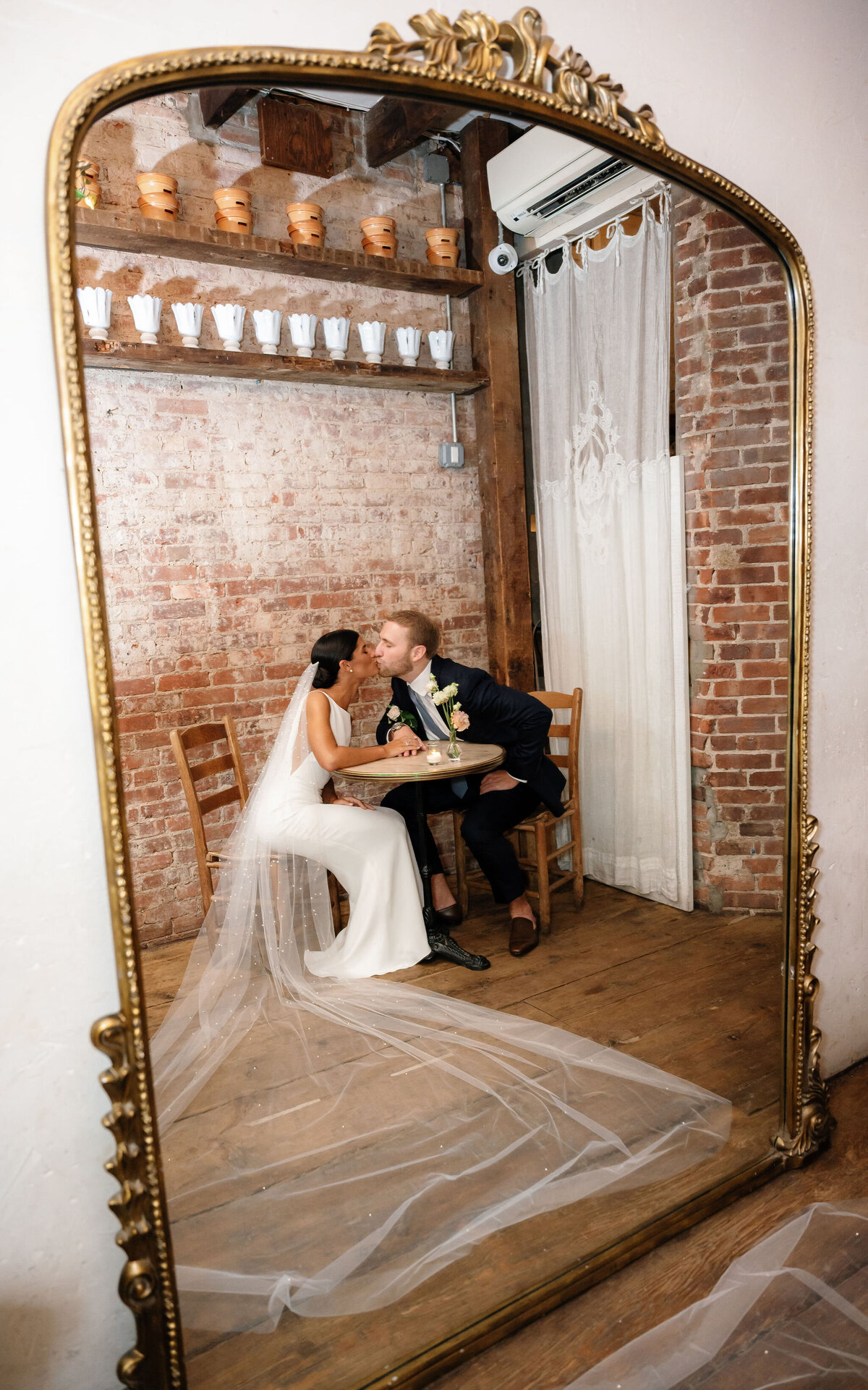 Bride & Groom Portrait by Lisa Blanche Photography