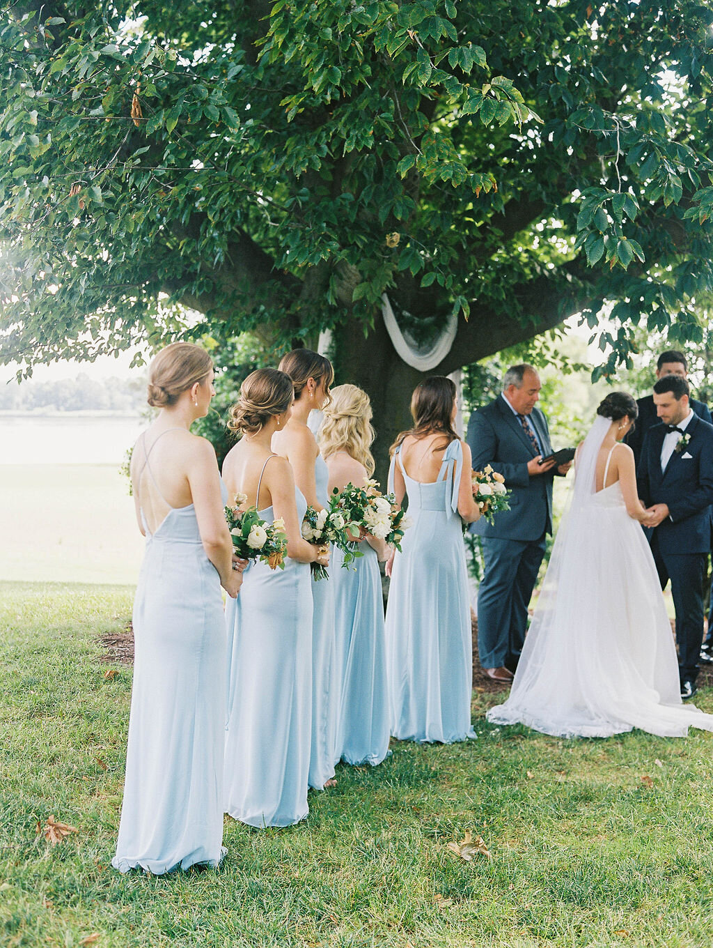 Kate Campbell Floral Summer Tented Wedding at Brittland Estate by Ashley Boyan Photography-15
