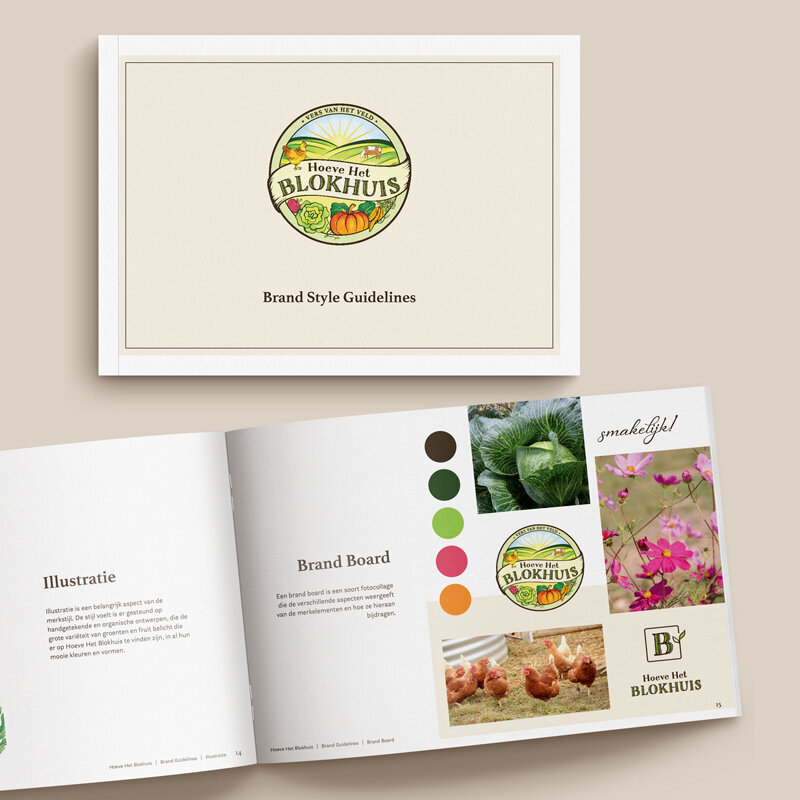 brand style guide for csa farm