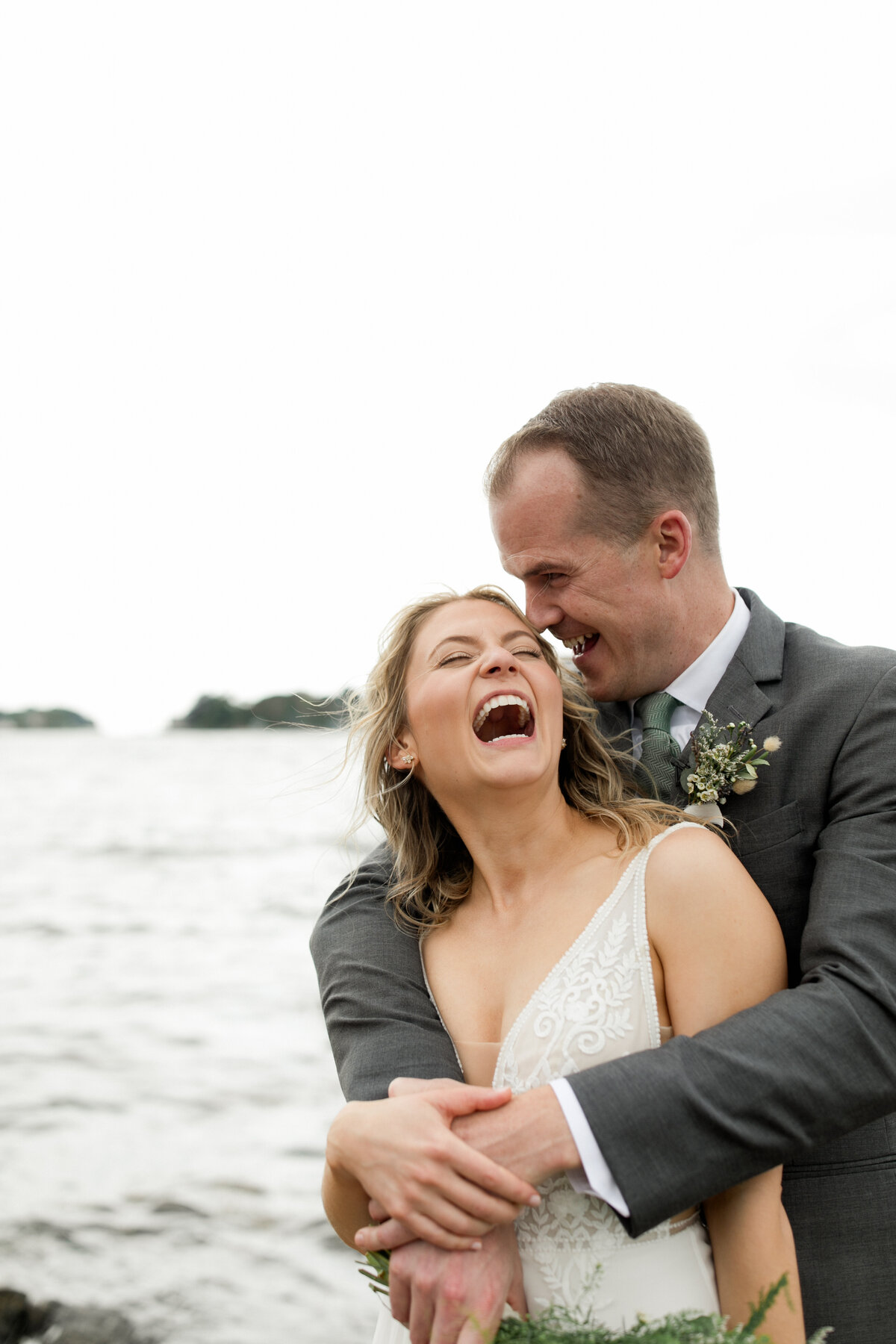 bride-and-groom-sunset-portrait-new-england-beach-wedding