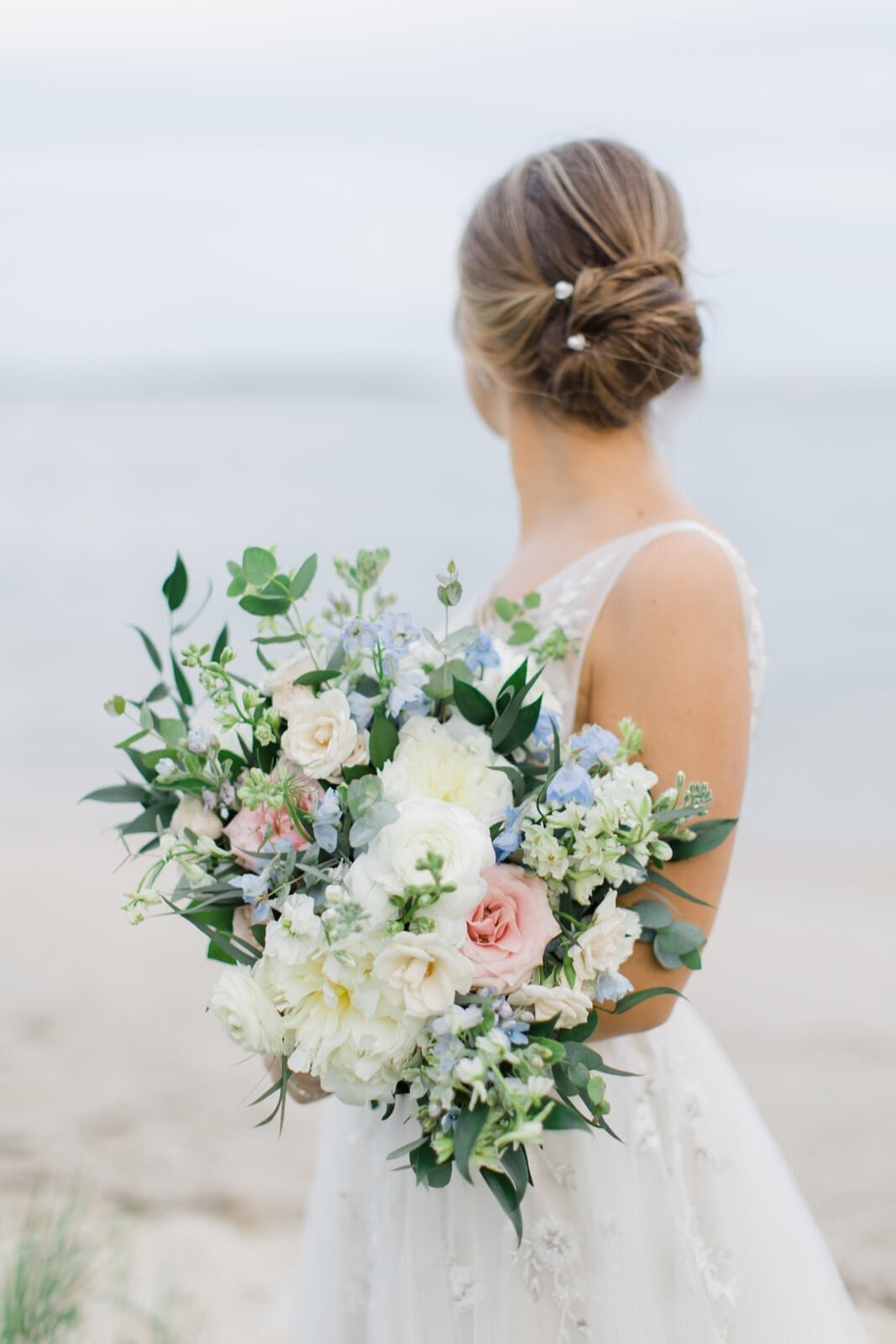 Southport Community Building Wedding | Blue Satin Bee 21
