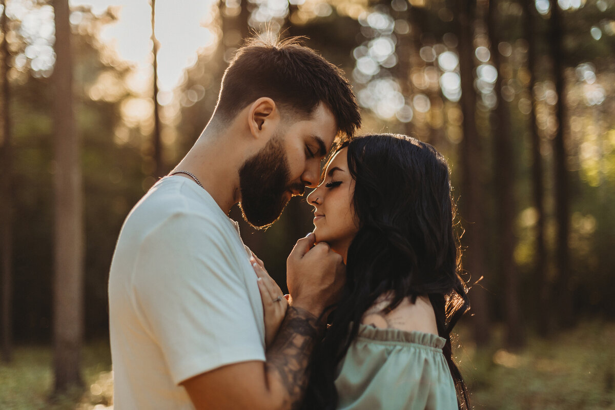 Romantic Suamico Engagement Session