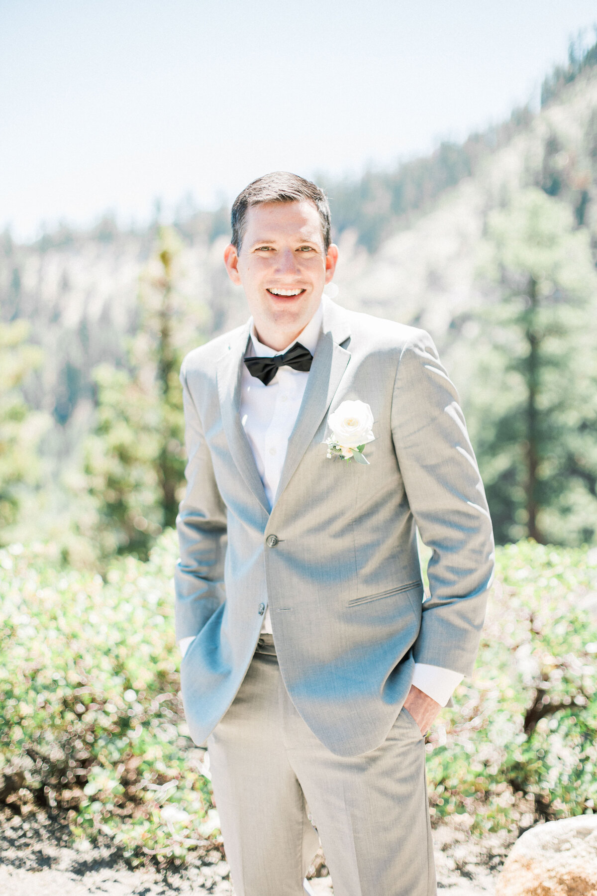 Lake Tahoe Mountaintop Elopement - 11
