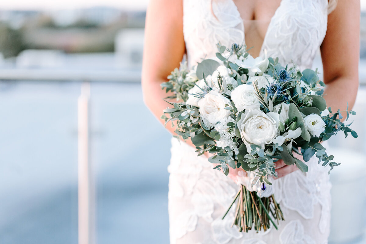 charleston wedding photographer sunset rooftop cedar room wedding