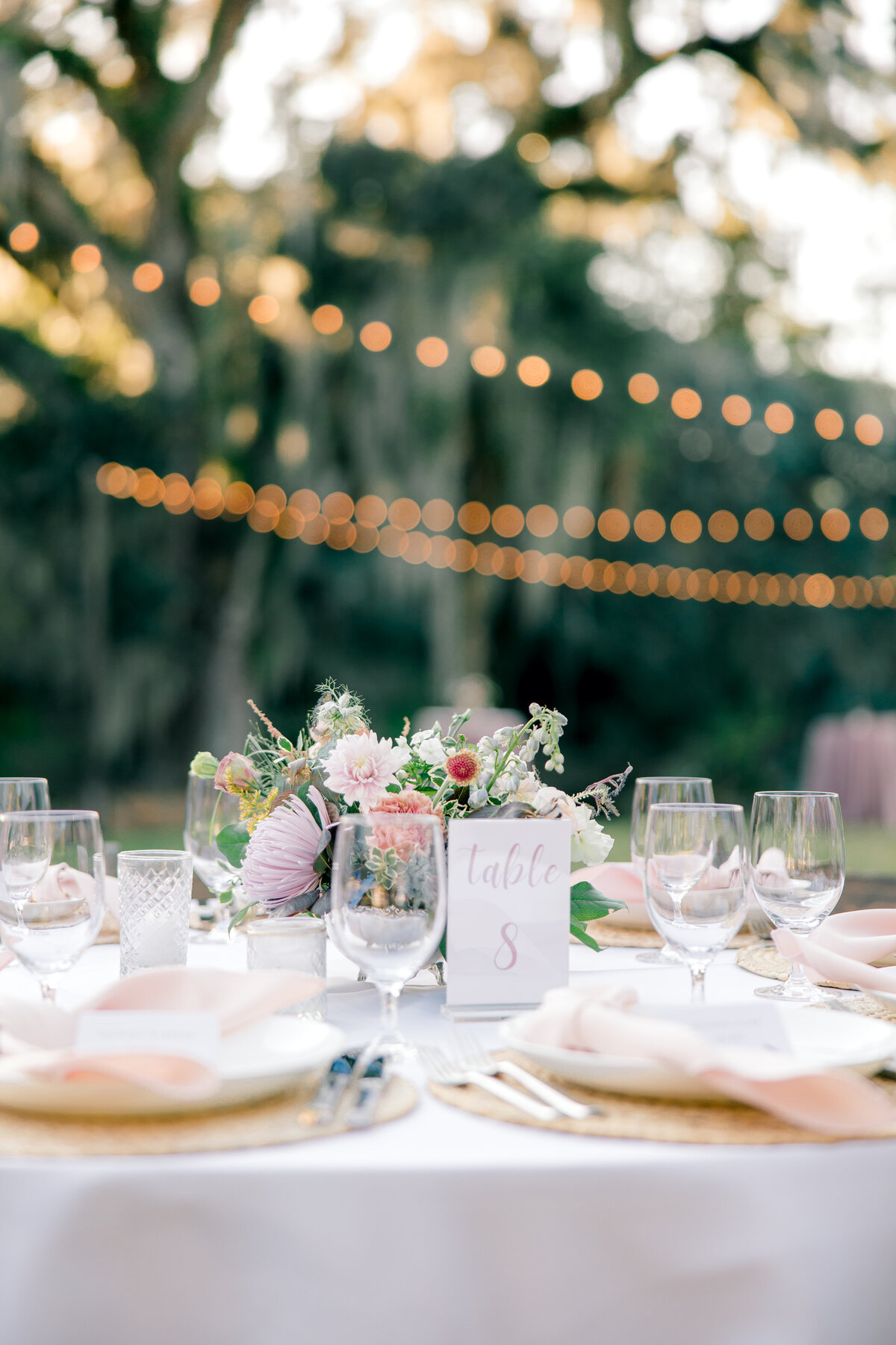 Table arrangements, Myrtle Beach