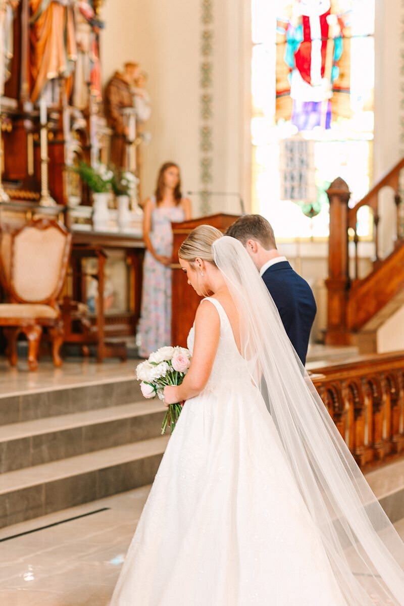 Wedding at St. Boniface with Reception at ECC196