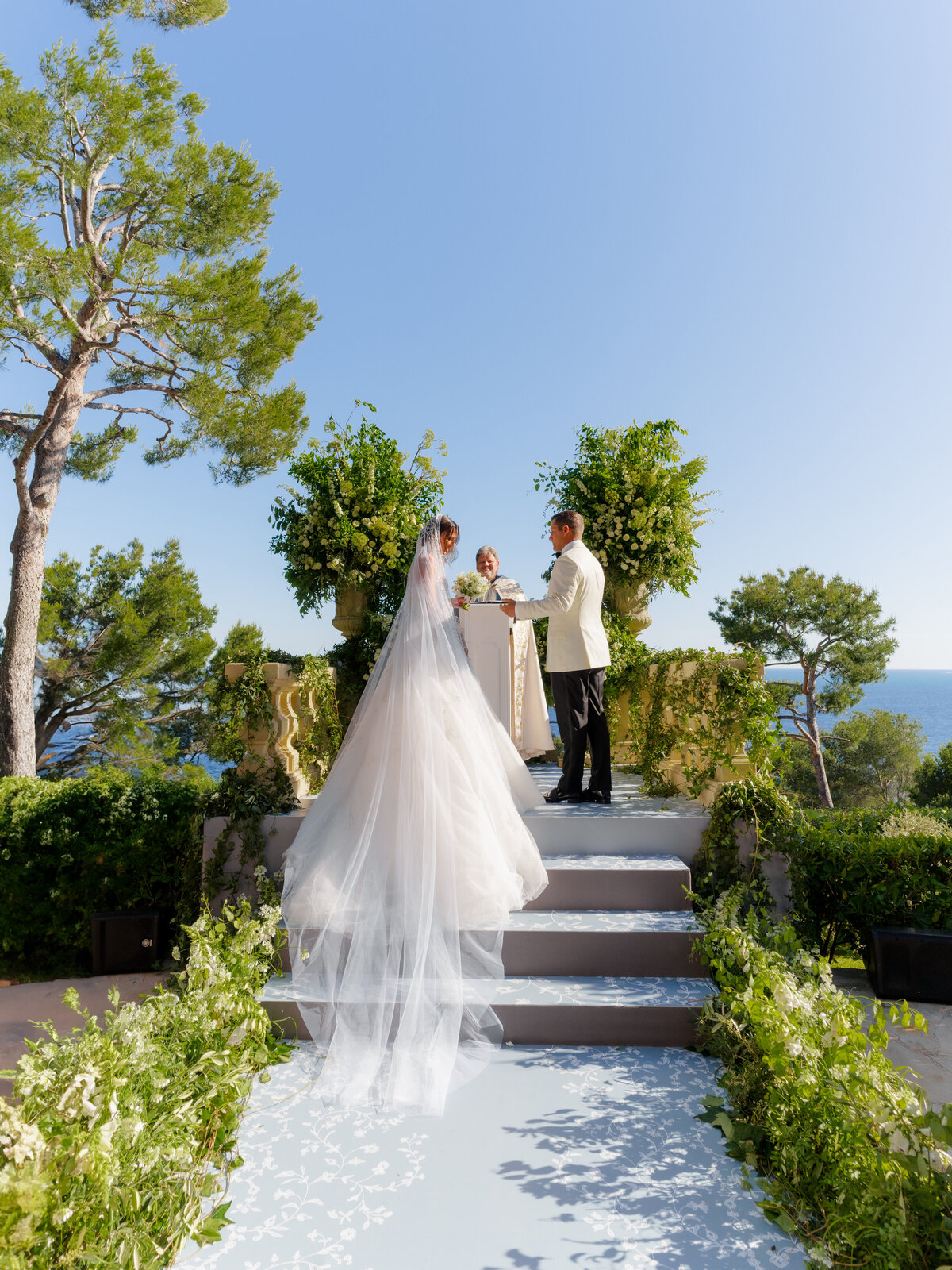 Luxury Ceremony  at Le Grand Hôtel du Cap Ferrat, French Riviera