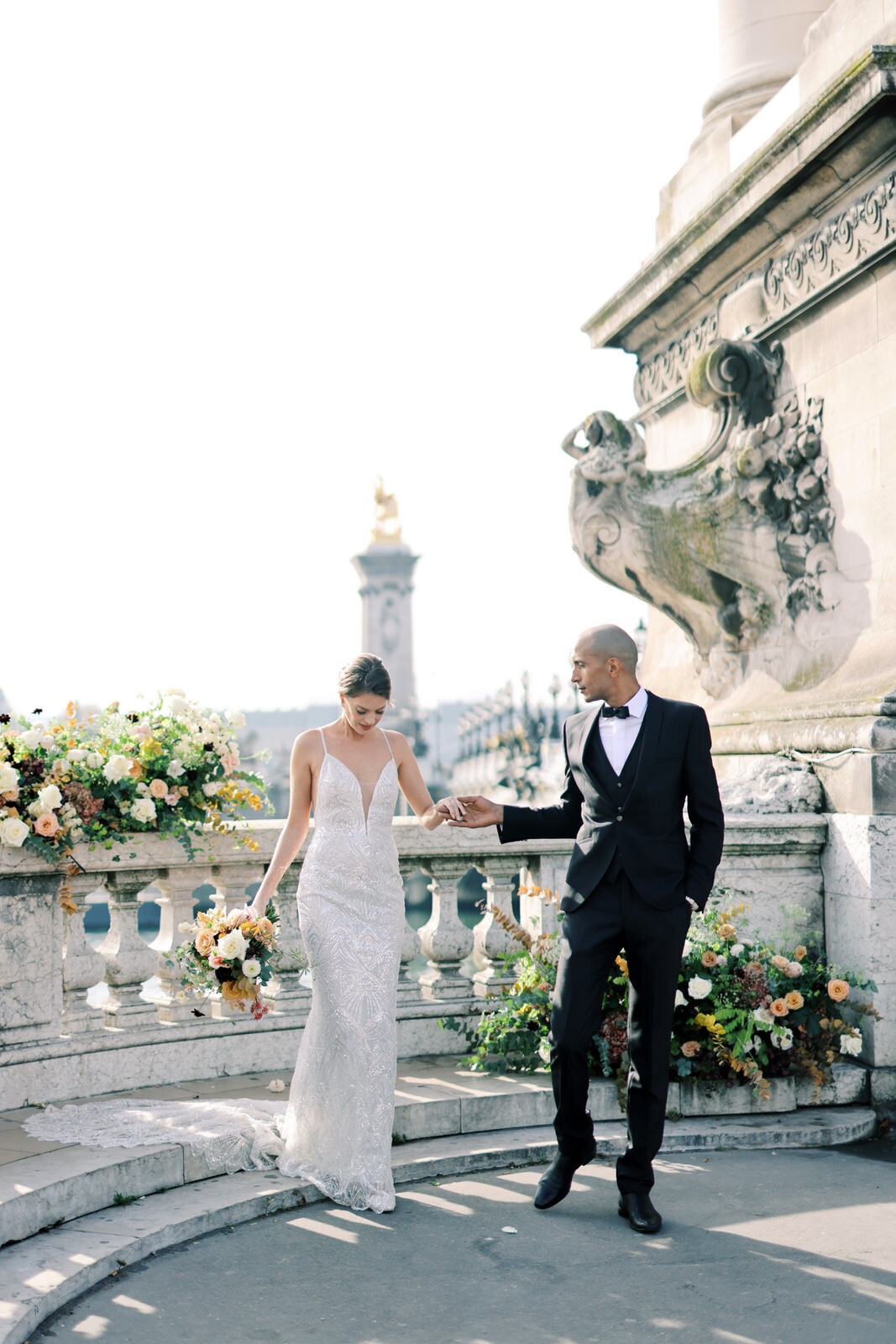 Modern Film Wedding Photography in Paris France 111