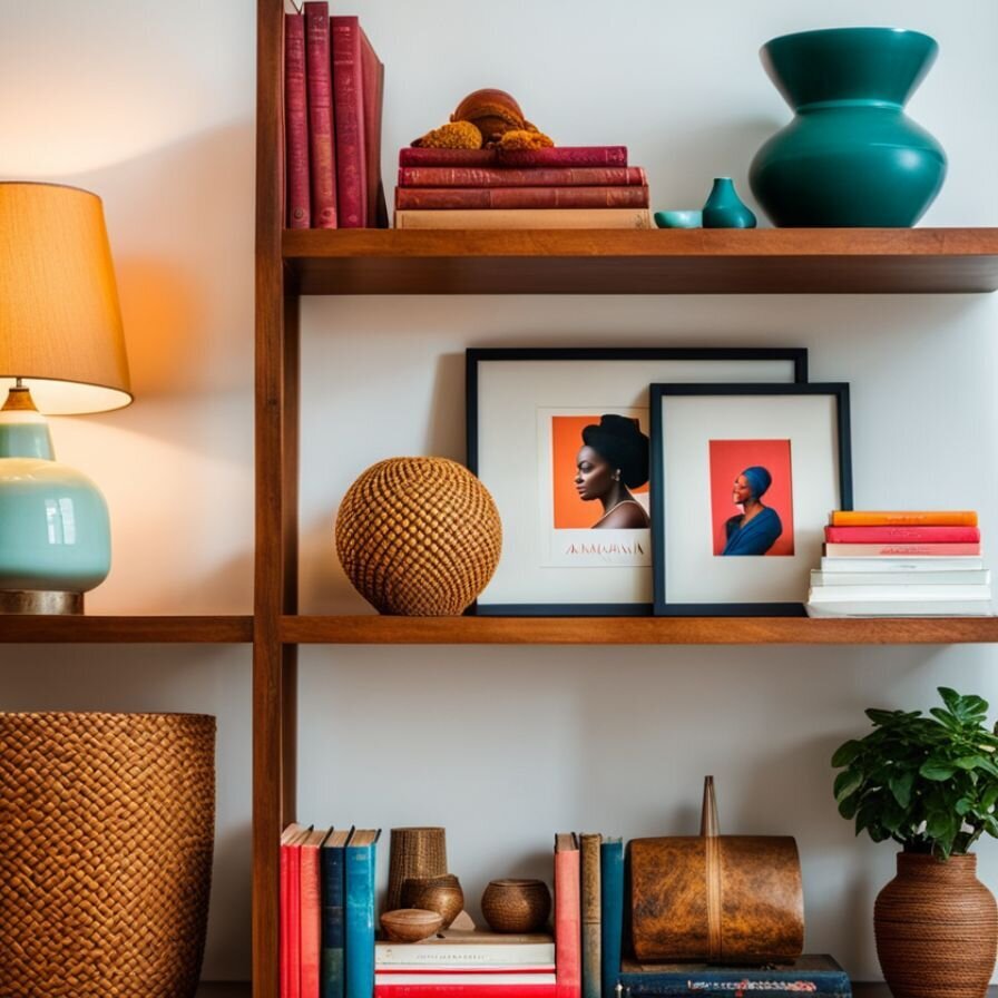 Decorating shelfs