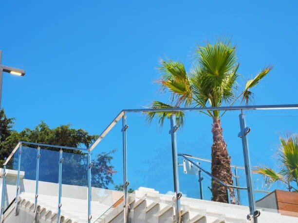 Modern Glass & Aluminum Railings in Boca Raton, South Florida