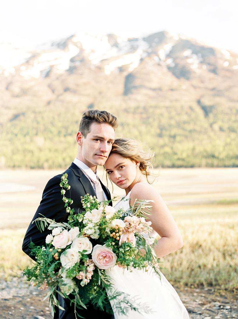 Eklutna Lake Wedding Editorial-19