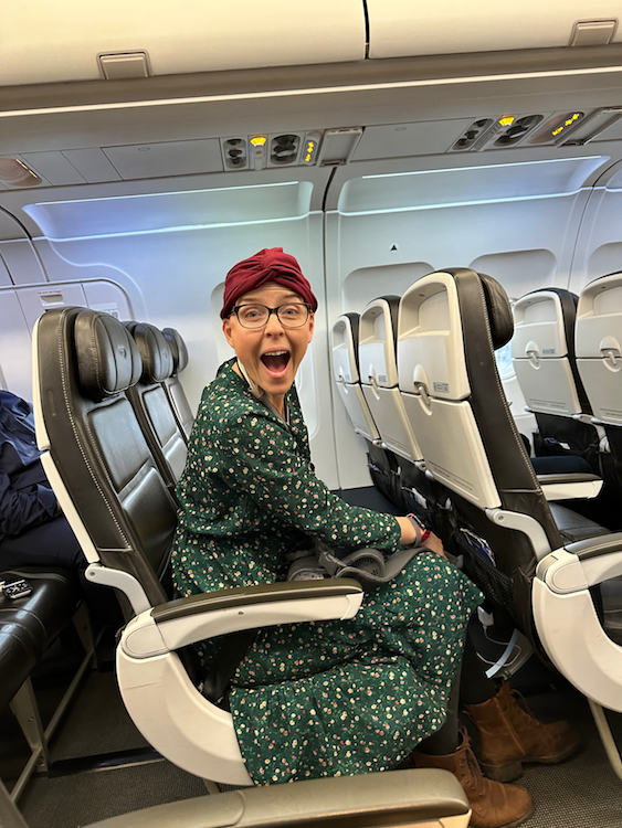 on-a-plane