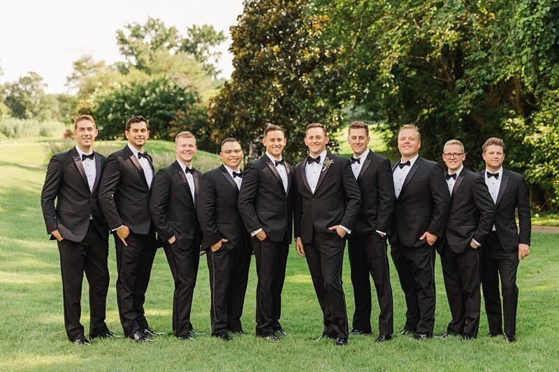 Wedding Party Portraits at Evansville Country Club172