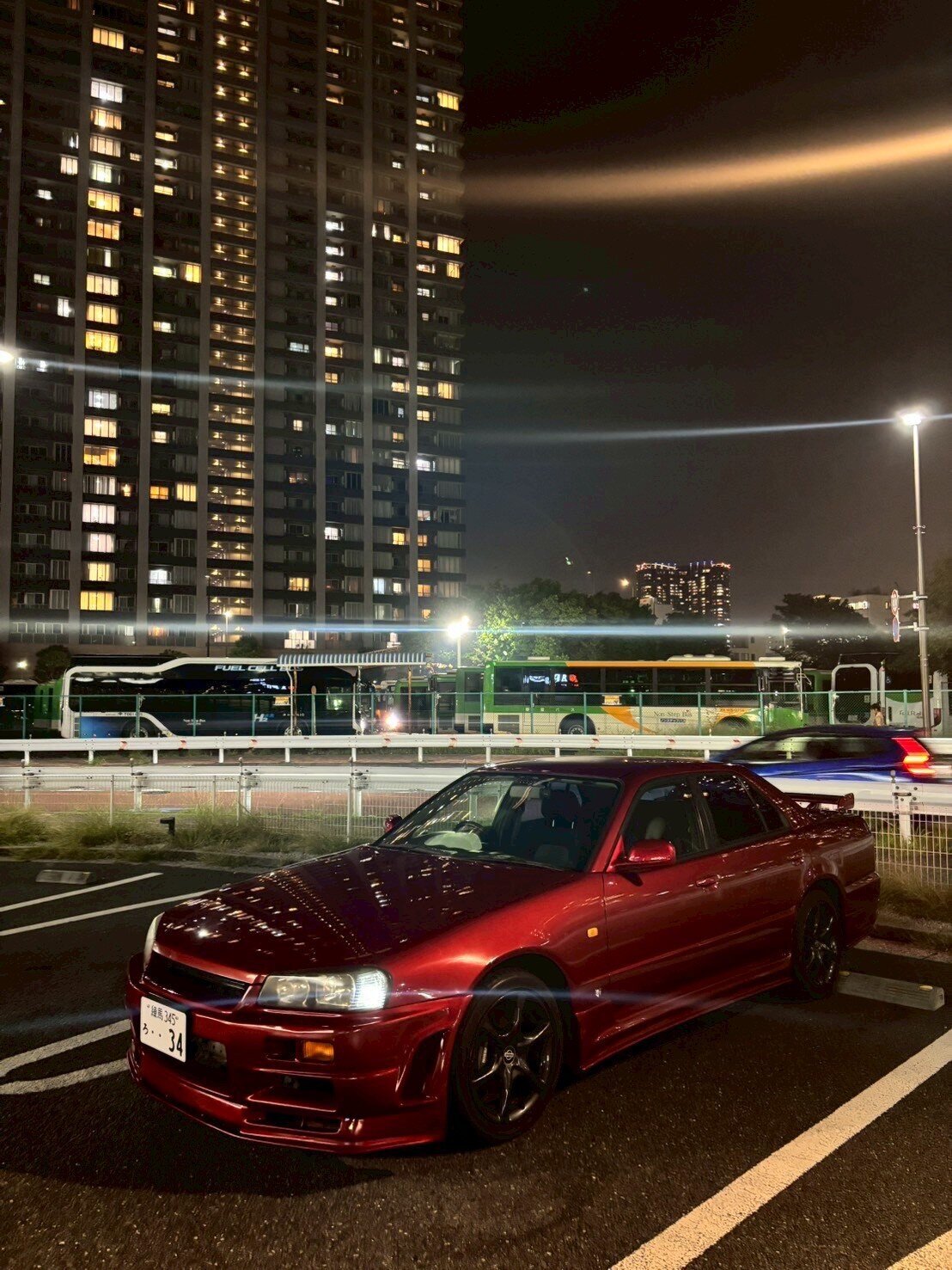 R34-skyline-tokyo-luxe-drive-red