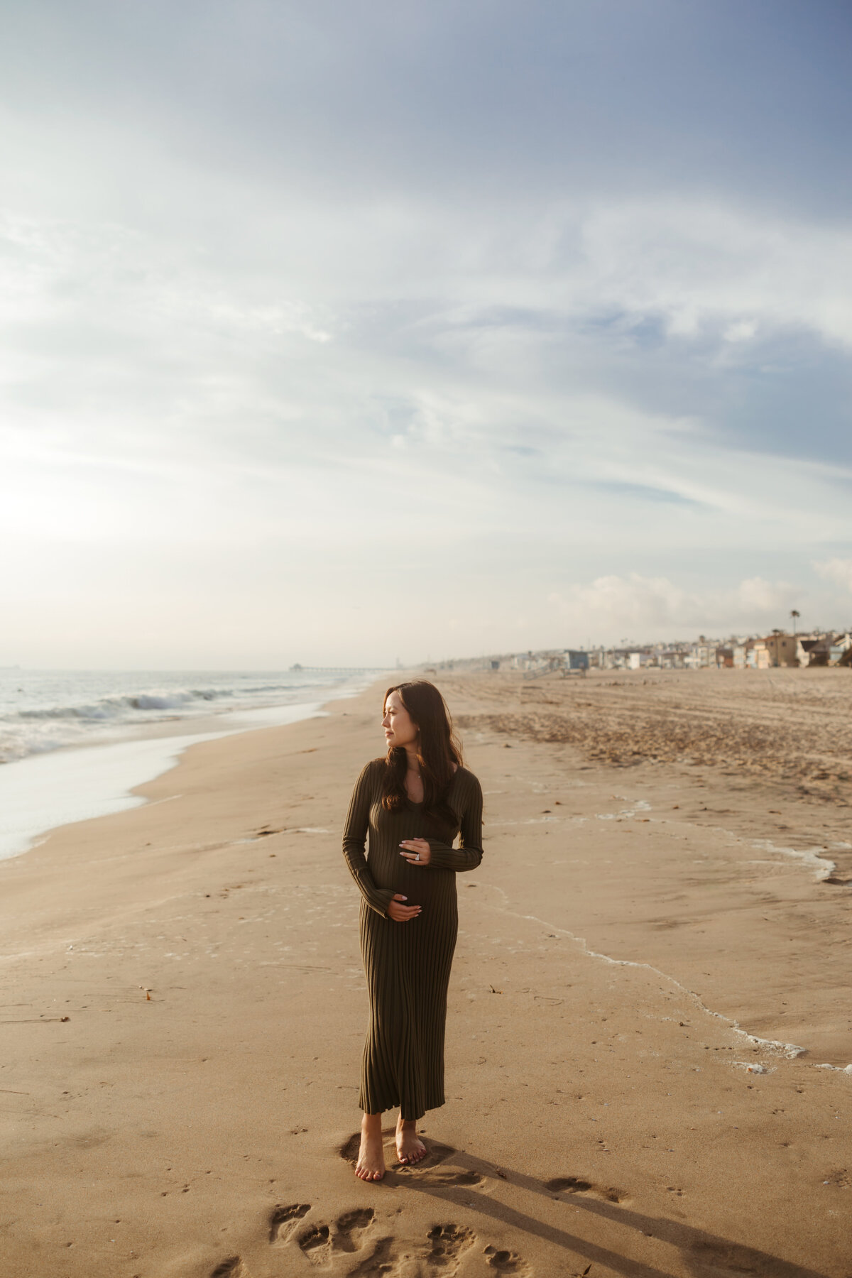 LA Beach Maternity Photography 16