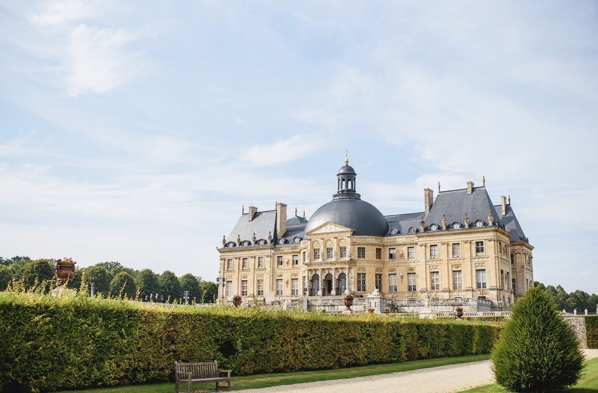Destination Wedding Castle in France Chateau Vaux le Vicomte -4
