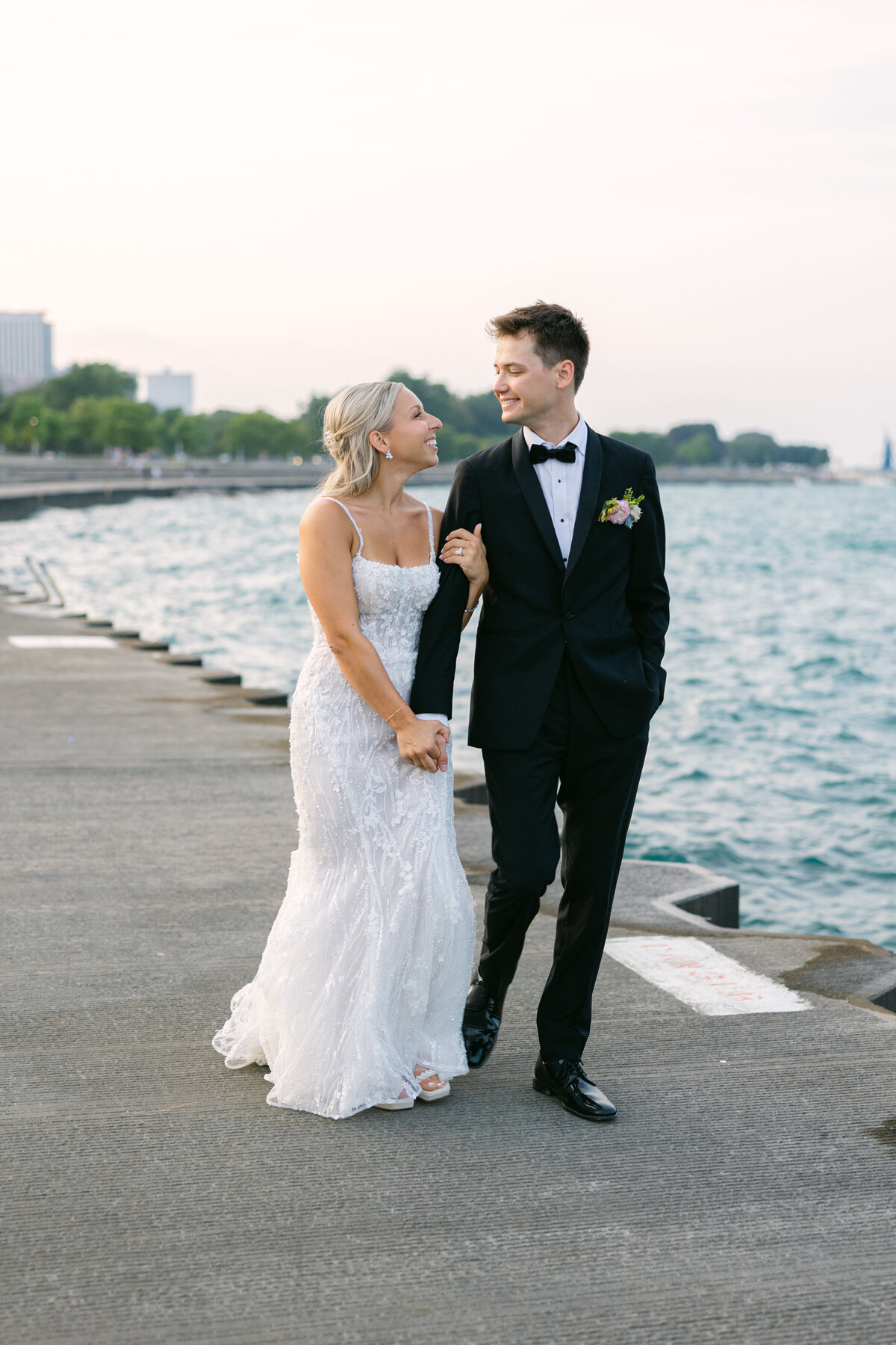 Chicago Theatre on the Lake Wedding Taylor & Eric-124