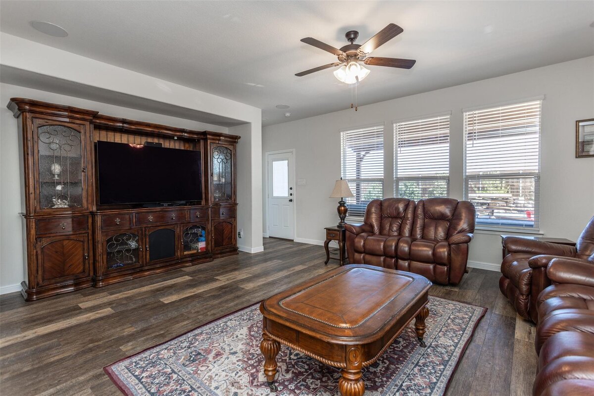 Open floor plan home for sale Krum, Texas