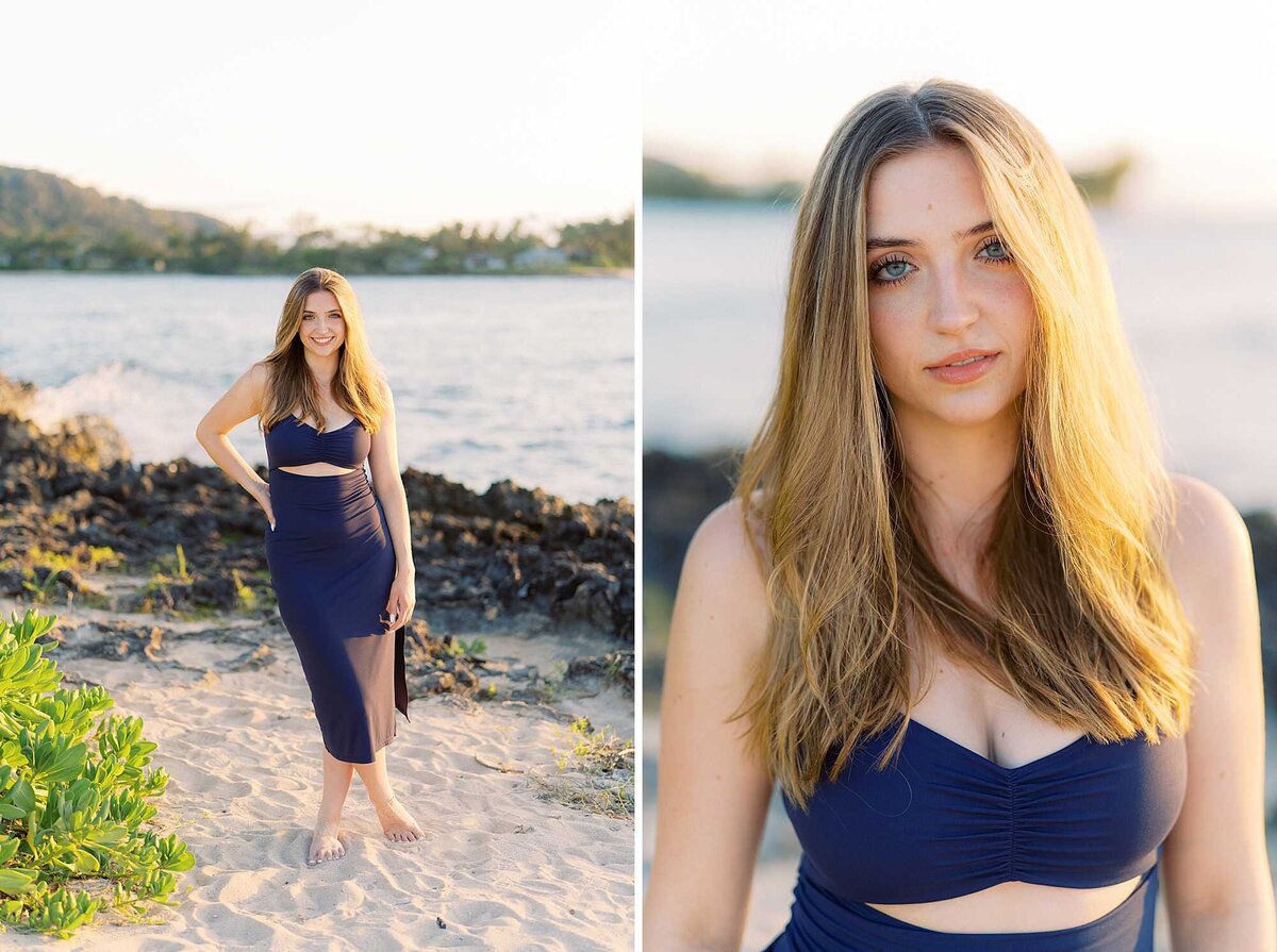 Kawela Bay Senior Portrait Photographer Oahu Hawaii Kyleigh Dickens-123