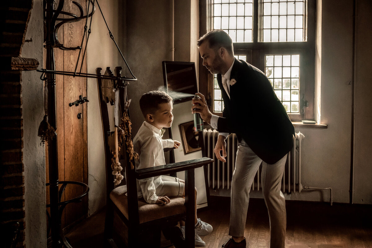 bruidsfotografie kasteel Dussen