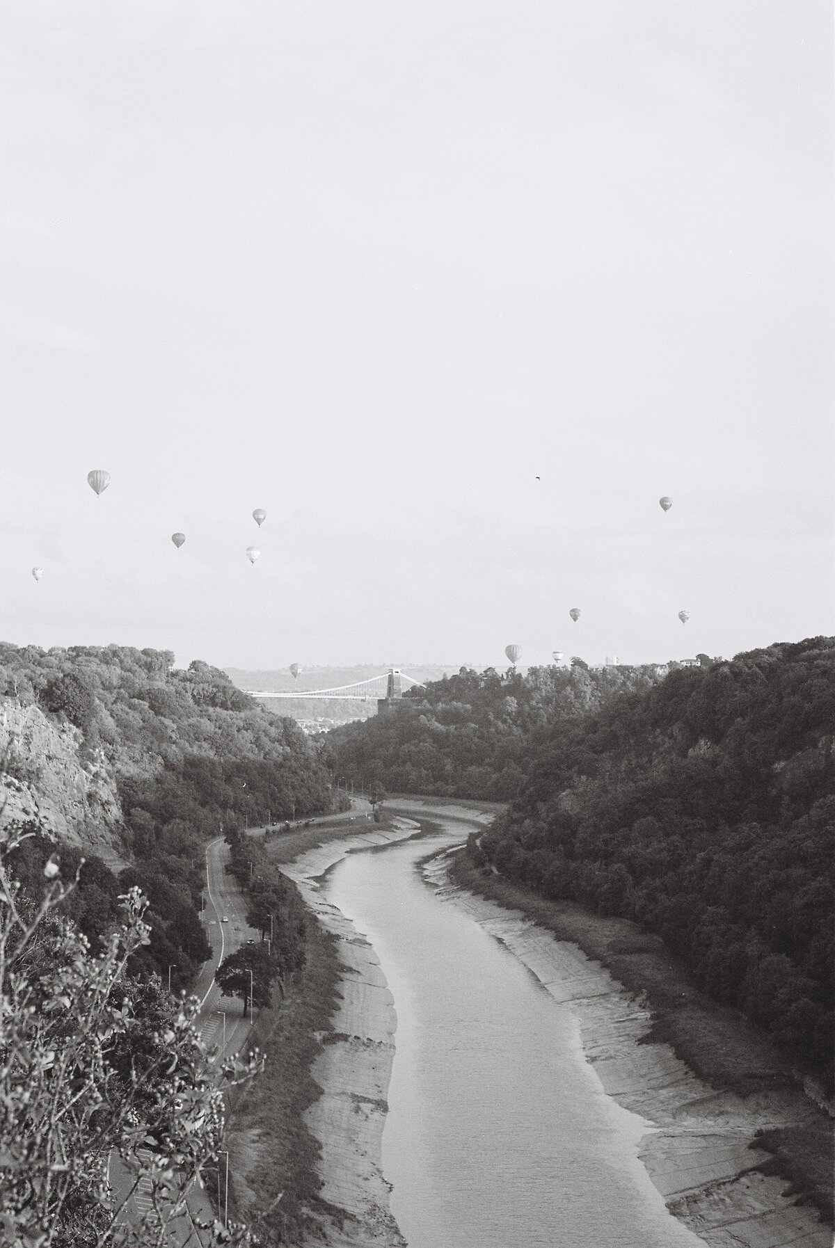 Bristol Balloon Fiesta on 35mm film