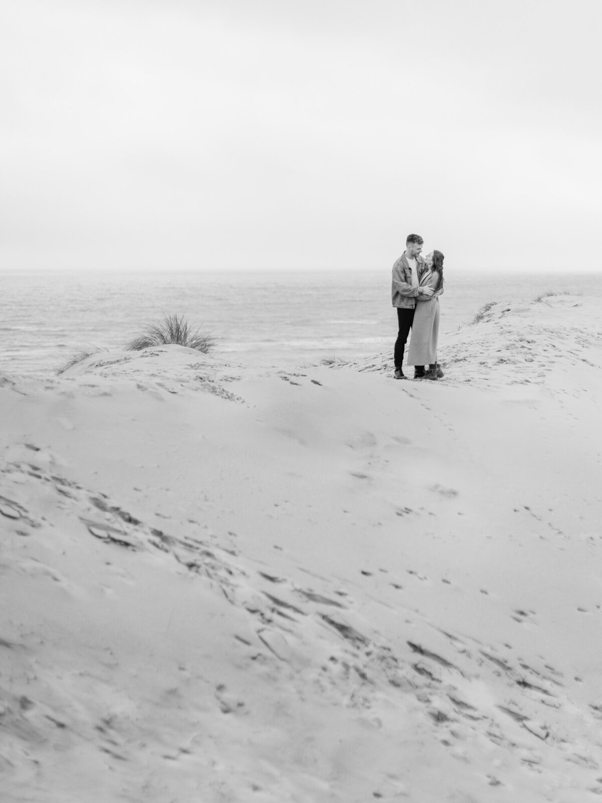 Kayla Stoate Photography Couple Beach Smiling Editorial Fashion Love Story East Sussex _92A9796-2