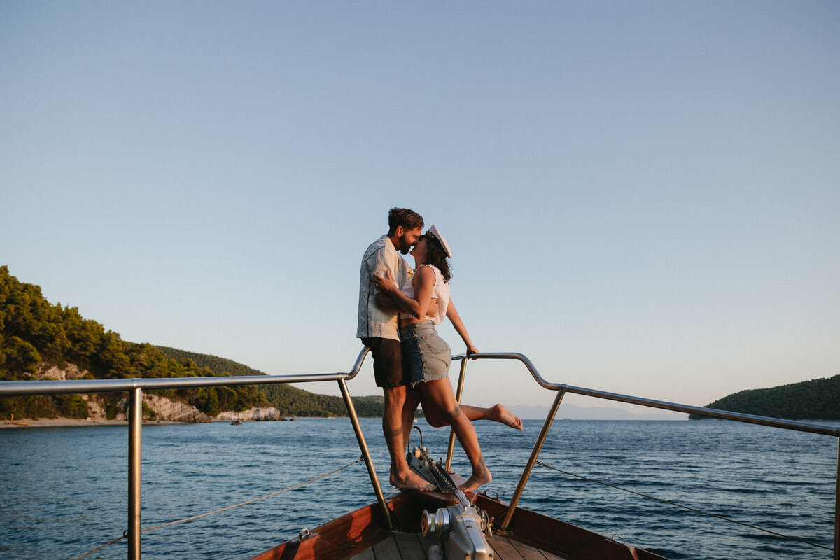 Skopelos_Greece_Boat_Couple_Photos_Engagement_Trinity_Rose_Photography-35