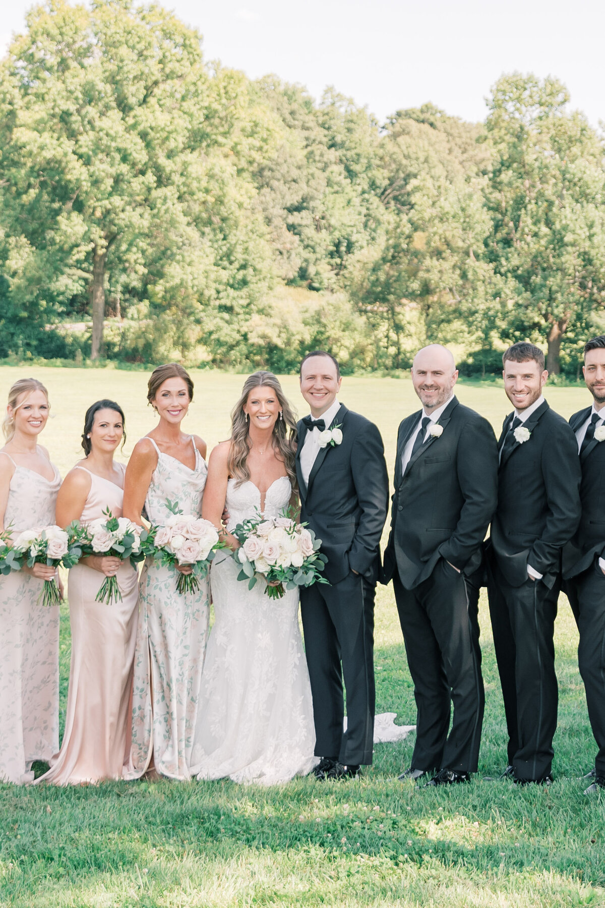 Wedding Party Rosewood Farms Katie Fri Photography