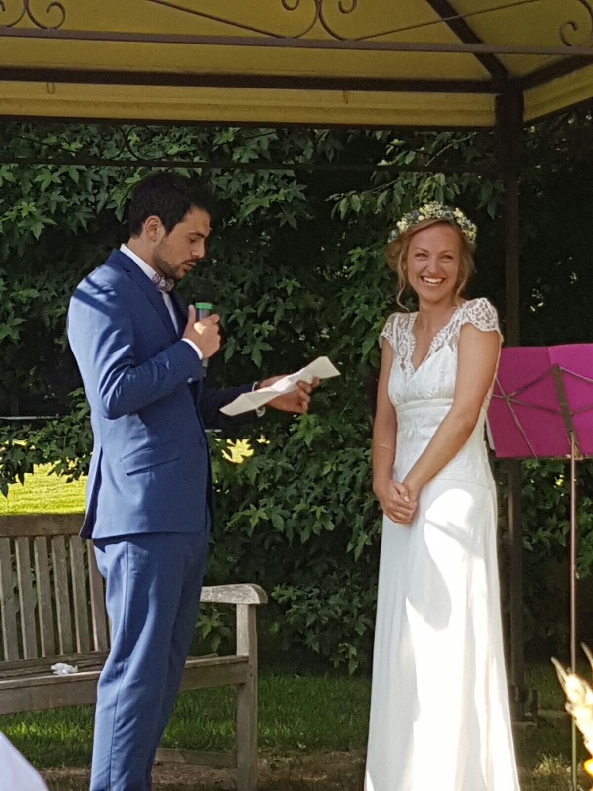 Maquillage et coiffure de mariage en normandie