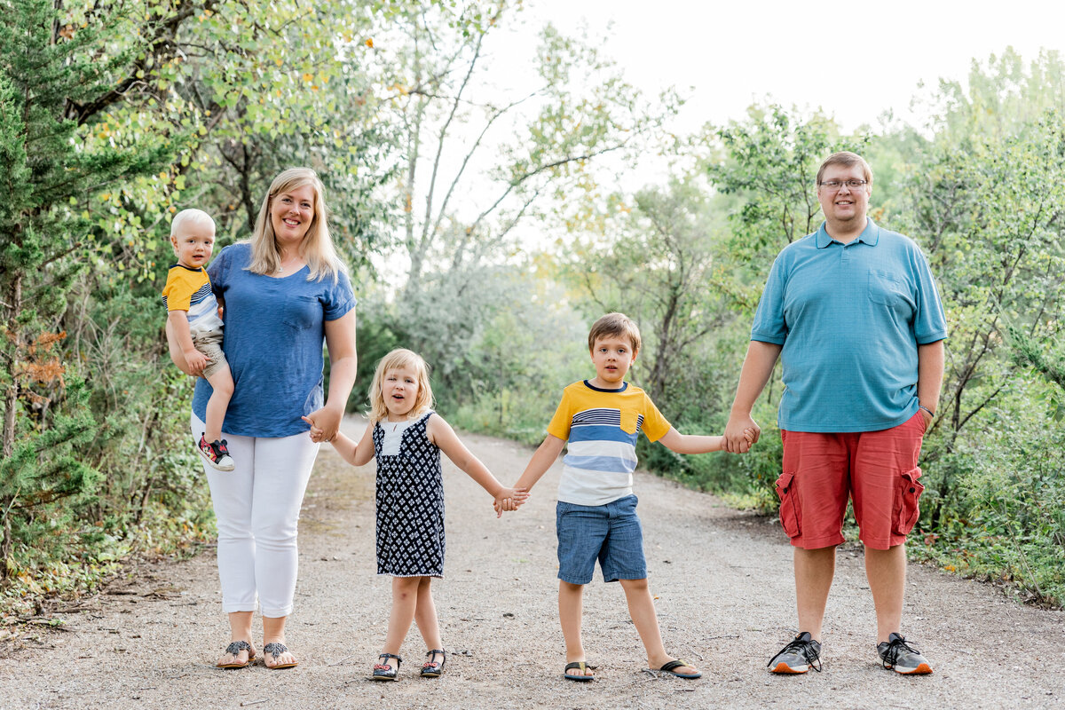 Family of five