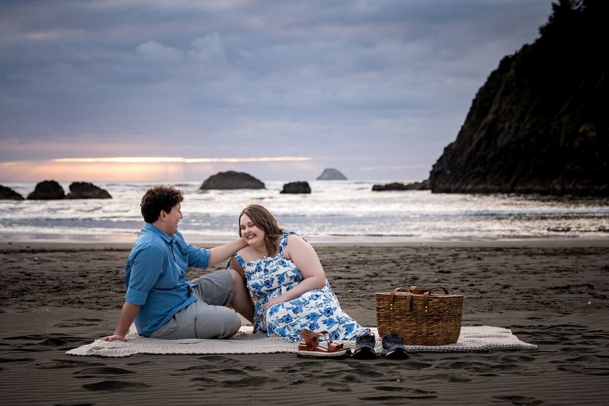 Engagement Photos in Humboldt's Hidden Gems