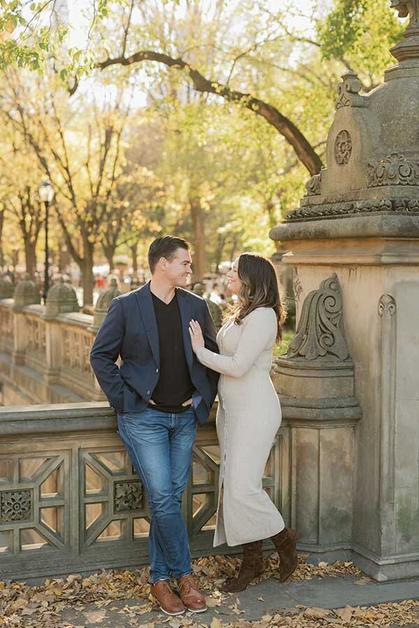 NewYork City Proposal in Central Park in Fall