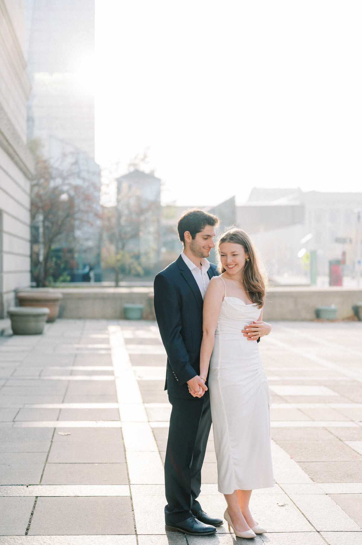 Old Courthouse Engagement Session in Downtown Cleveland-37