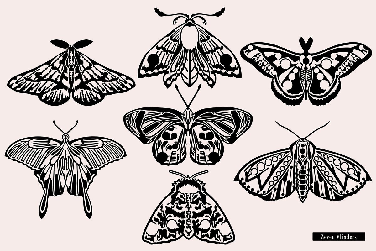 Zeven Vlinders