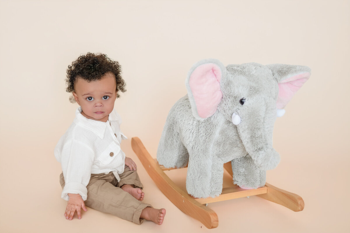 milestone-session-baby-boy-with-plush-elephant