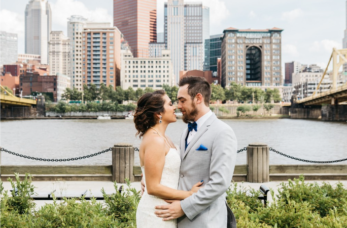 Wedding at National Aviary, Pittsburgh, PA