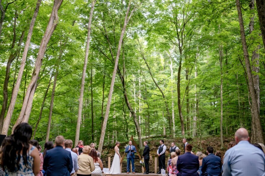Brookside_Ceremony_Forest_Trees_TheBrookVenue
