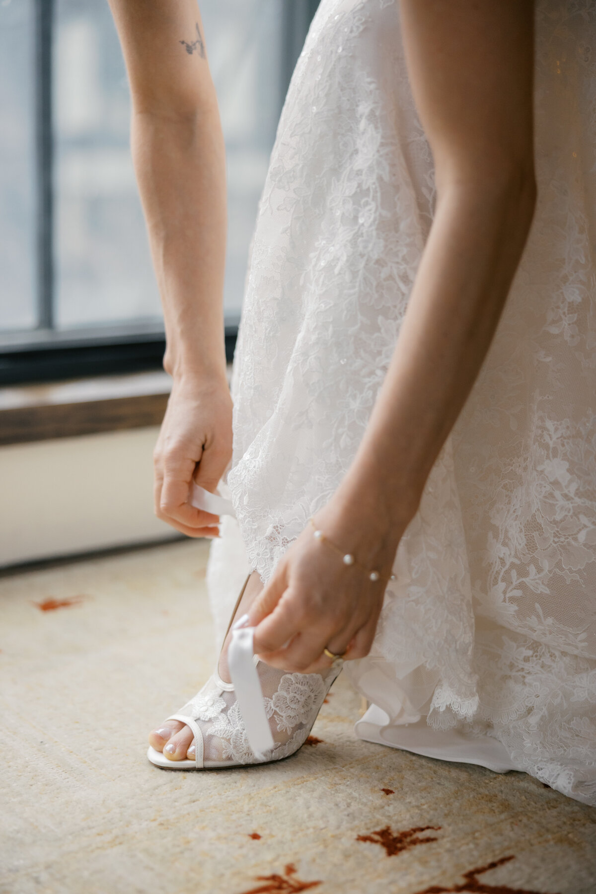 Noelle & Josh - NYC St Patricks Bowery - Wedding Previews 030