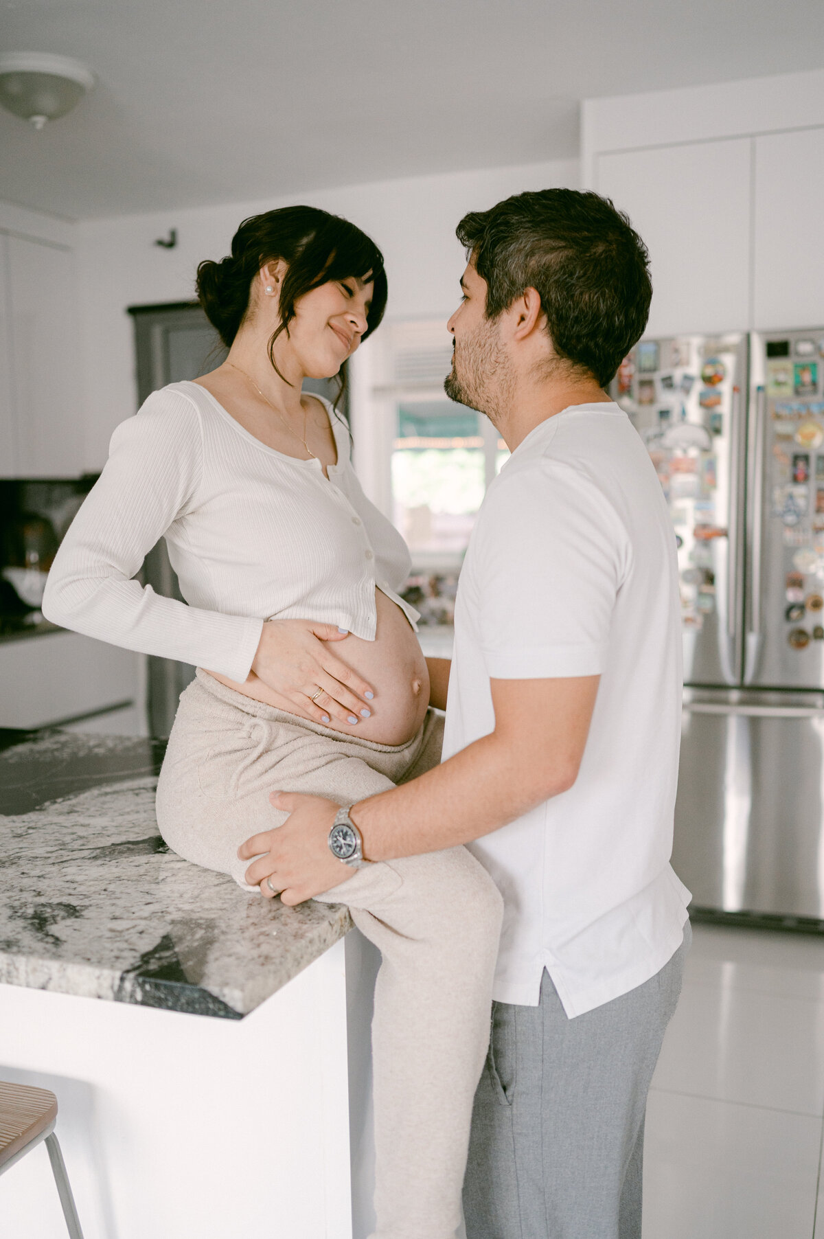 Miami at home maternity session