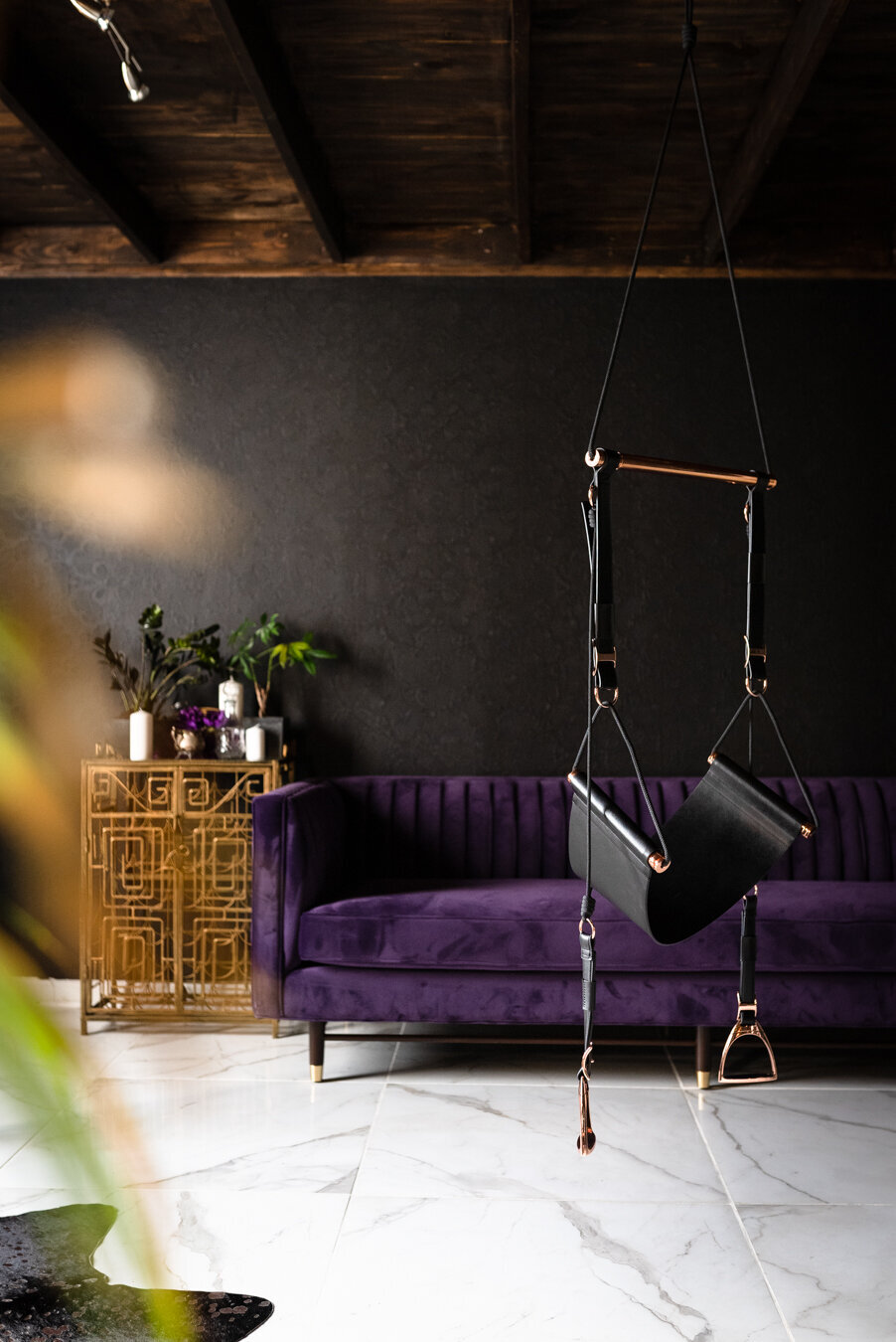 Image of the main room of a Norfolk Boudoir Studio