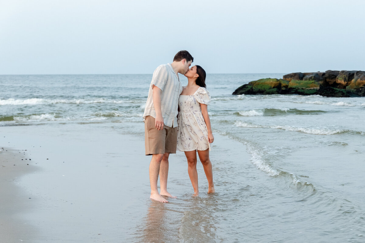 New Jersey Wedding Photographers	Spring Lake, NJ	Beach	Engagement Session	Summer August	Elegant Luxury Artistic Modern Editorial Light and Airy Natural Chic Stylish Timeless Classy Classic Romantic Couture Fine Art Experienced Professional Love Couples Emotional Genuine Authentic Real Fashion Fairy Tale Dream Lovers Jersey Shore Intimate	Engagement Session Photos Portraits Image 47